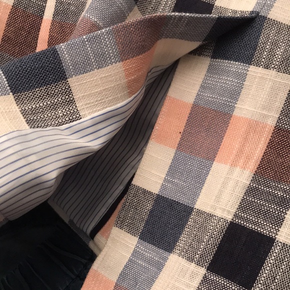 SALE, NO OTHER DISCOUNTS Talbots Vivid Plaid Blazer Jacket, Size 8 Petite, NWOT - Picture 5 of 8